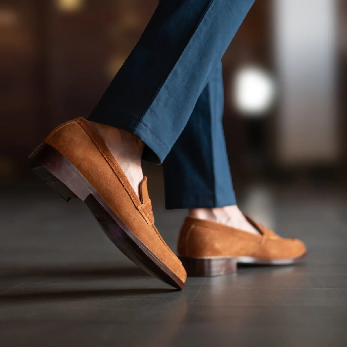 Top-Down Perspective Showing Lacing System & Tongue Craftsmanship