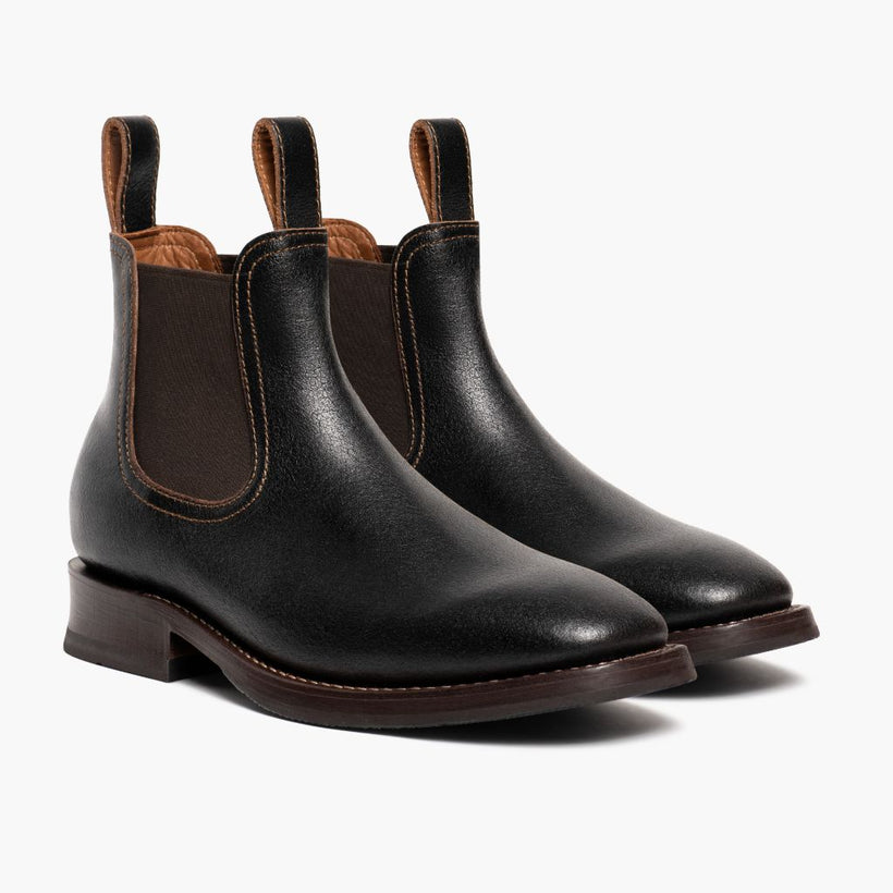 Journeyman Cacao Leather Boots