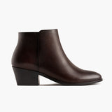 Downtown Old English Leather Boots in Classic Full-Grain Leather - Lateral Side Profile View | Buy Online