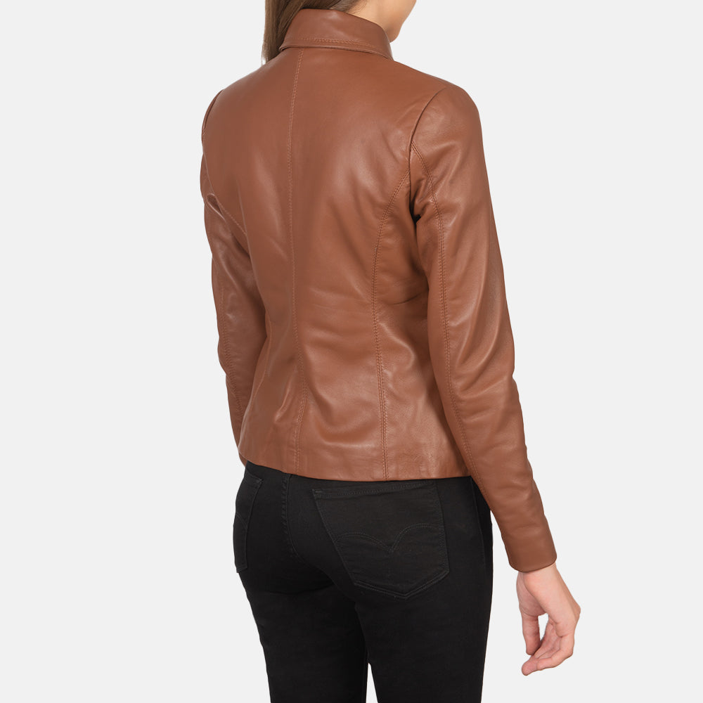 
Authentic Sheepskin Leather with Semi-aniline Finish Grain Texture & Heavy-Duty Seam Stitching Detail