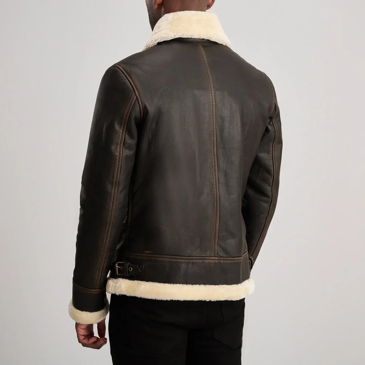 Francis B-3 Black Bomber Jacket – alternate product view 5