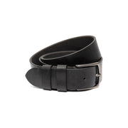 Morrison Full-Grain Leather Belt in Classic 100% Full-Grain Leather - Full Exterior Front Profile View | Buy Online