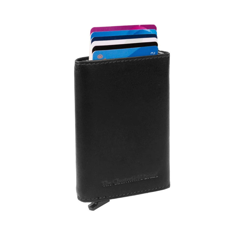 Lancaster Full-Grain Leather Card Holder