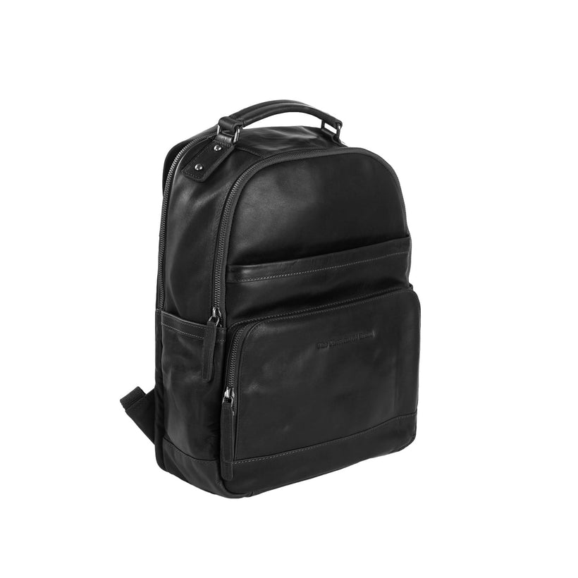 Austin Full-Grain Leather Laptop Backpack