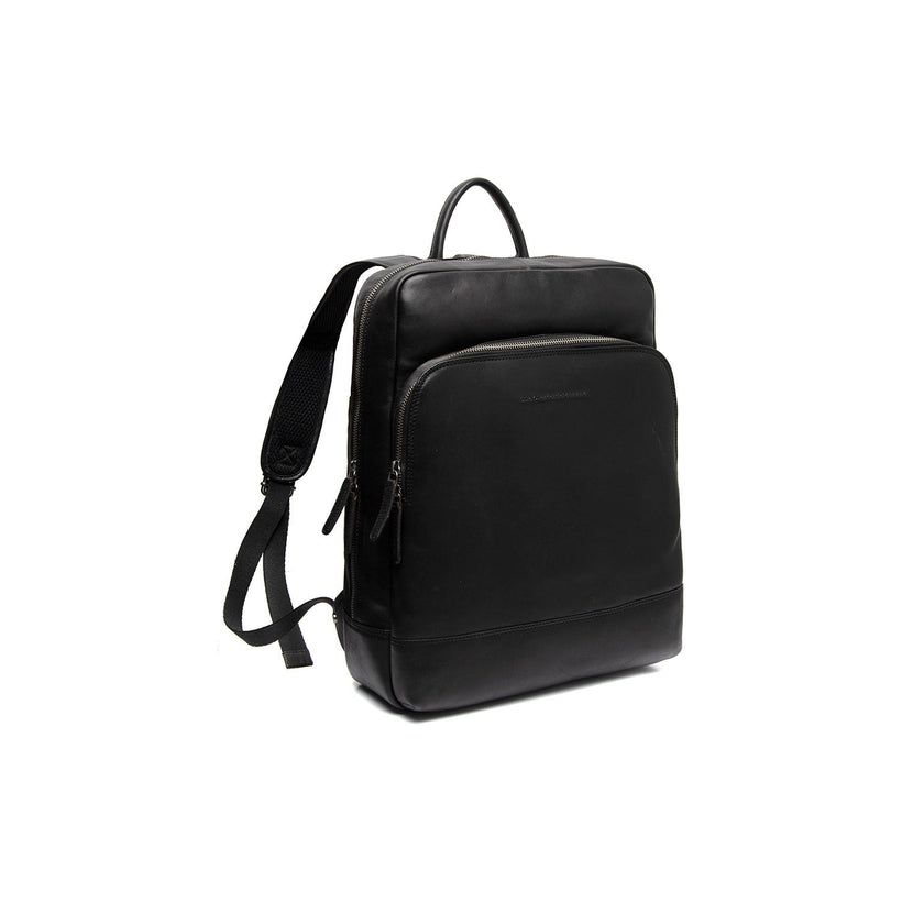 Nicola Full-Grain Leather Laptop Backpack