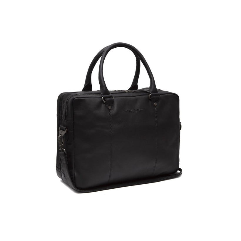 Boston Full-Grain Leather Laptop Bag