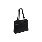 Branson Full-Grain Leather Shoulder Bag in Classic 100% Full-Grain Leather - Full Exterior Front Profile View | Buy Online