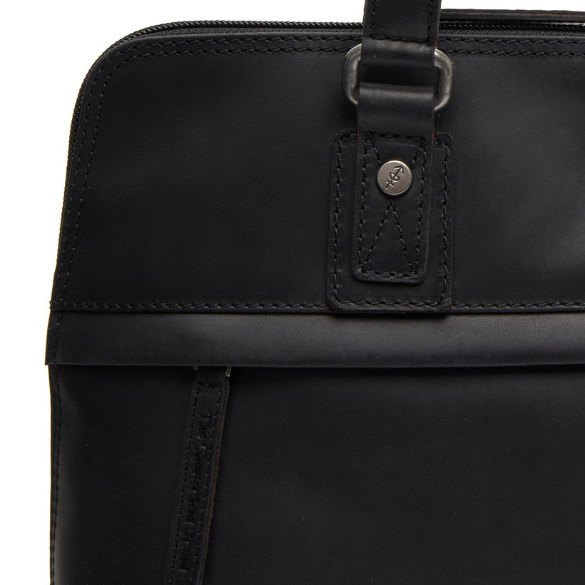 Branson Full-Grain Leather Shoulder Bag