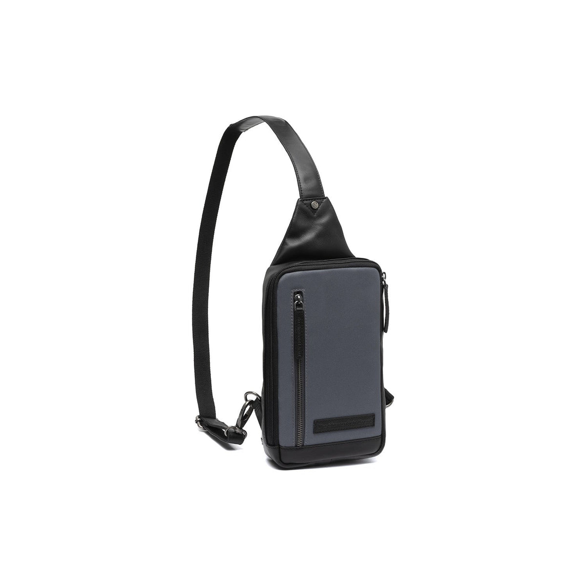 
Leather Sling Bag Salla in Classic 100% Full-Grain Leather - Full Exterior Front Profile View | Buy Online