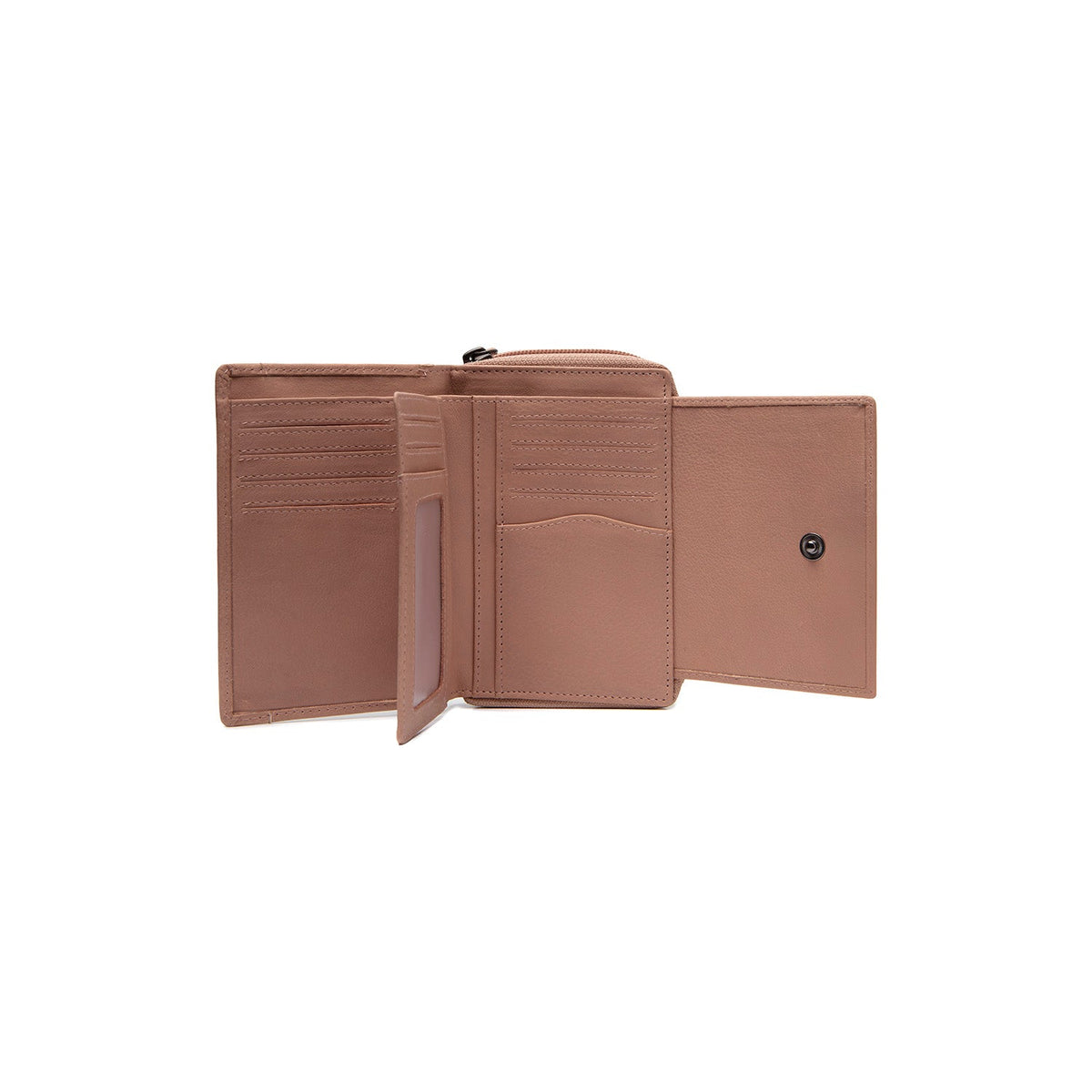 
Vintage Rose Leather Wallet Orveta, detail view 1