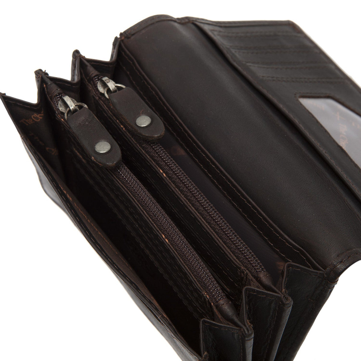 
Salzburg Full-Grain Leather Wallet - Structured Side Profile Showing Gusset Depth & Expansion Capacity