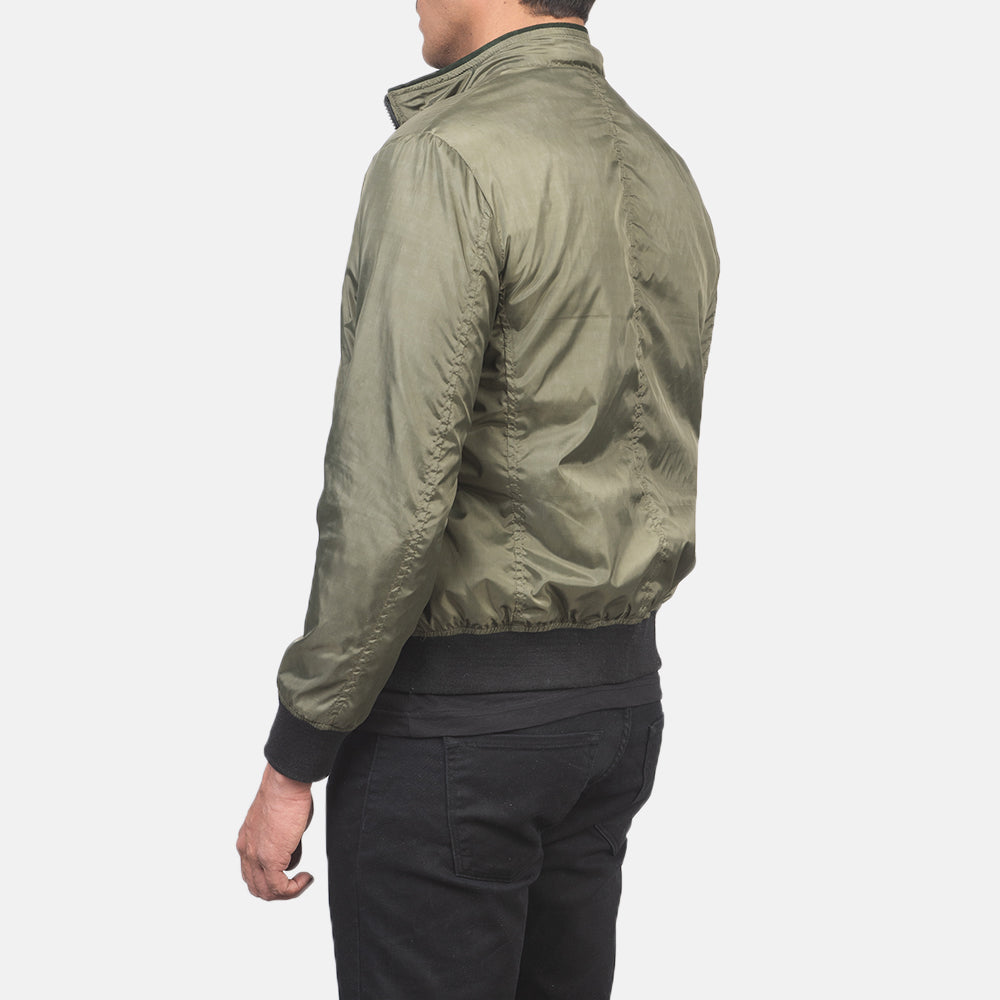 Authentic Nylon Grain Texture &amp; Heavy-Duty Seam Stitching Detail